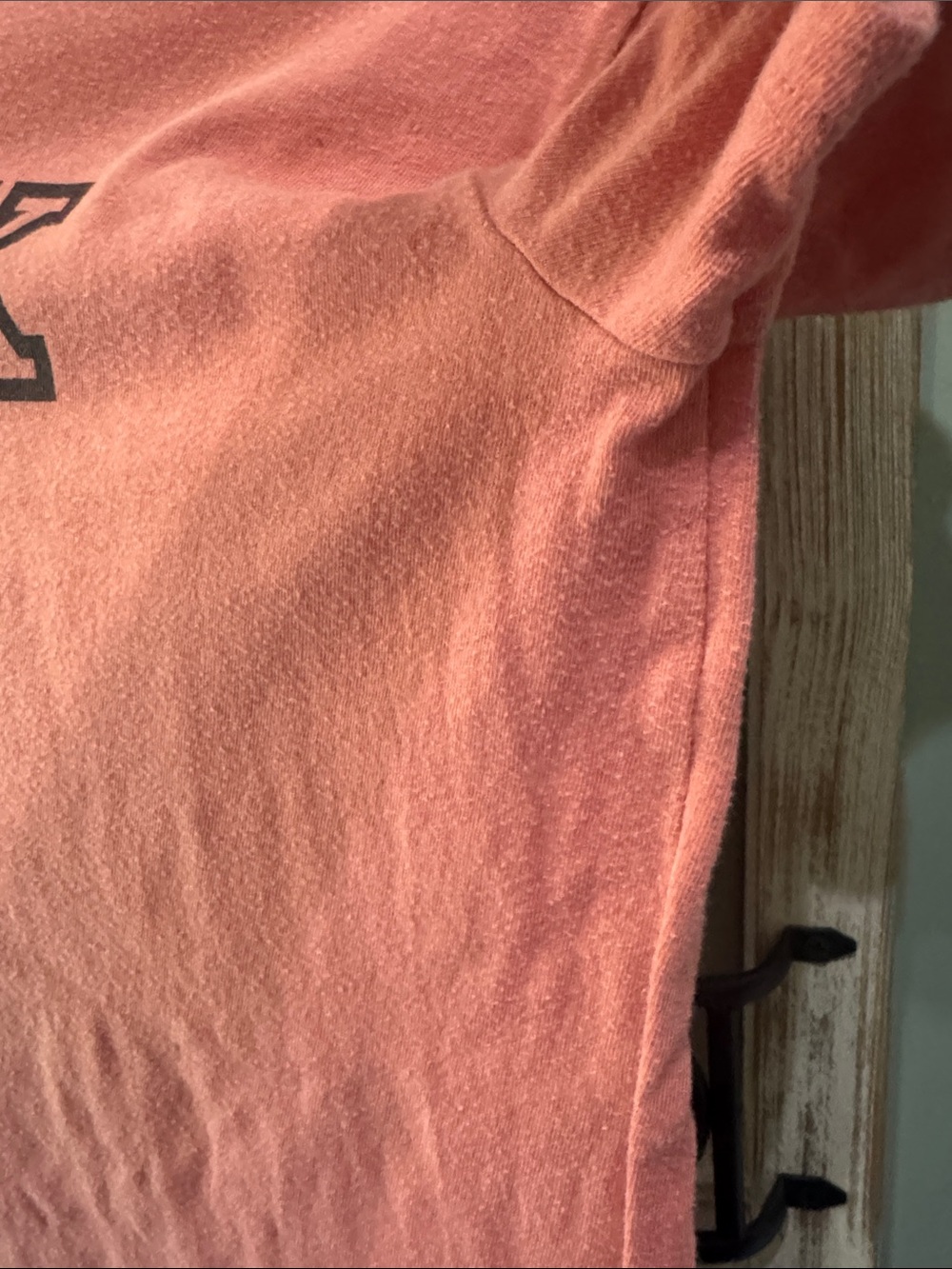 PINK Victoria's Secret Coral Graphic Tee - Picture 6 of 8